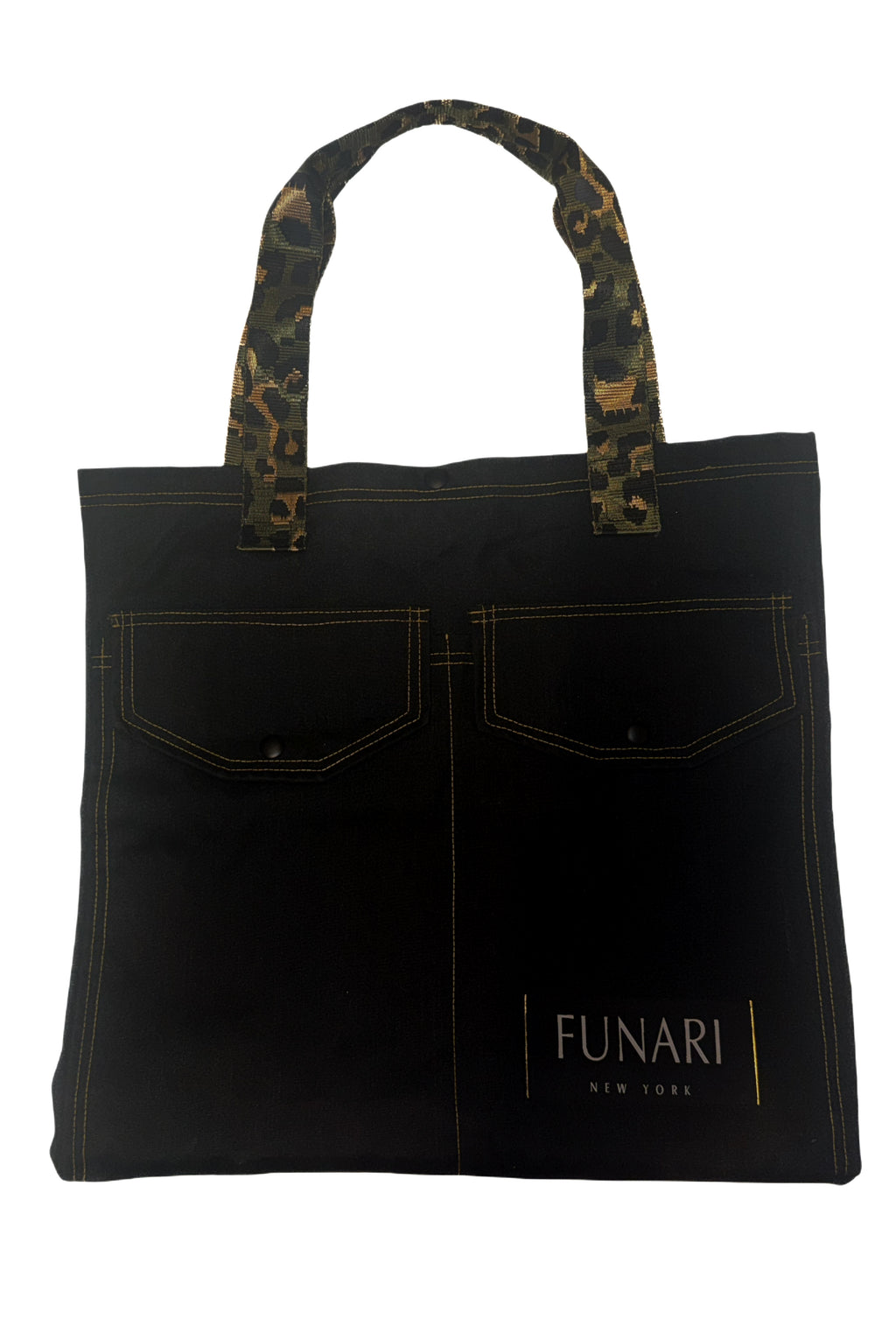 FUNARI DENIM TOTE BAG