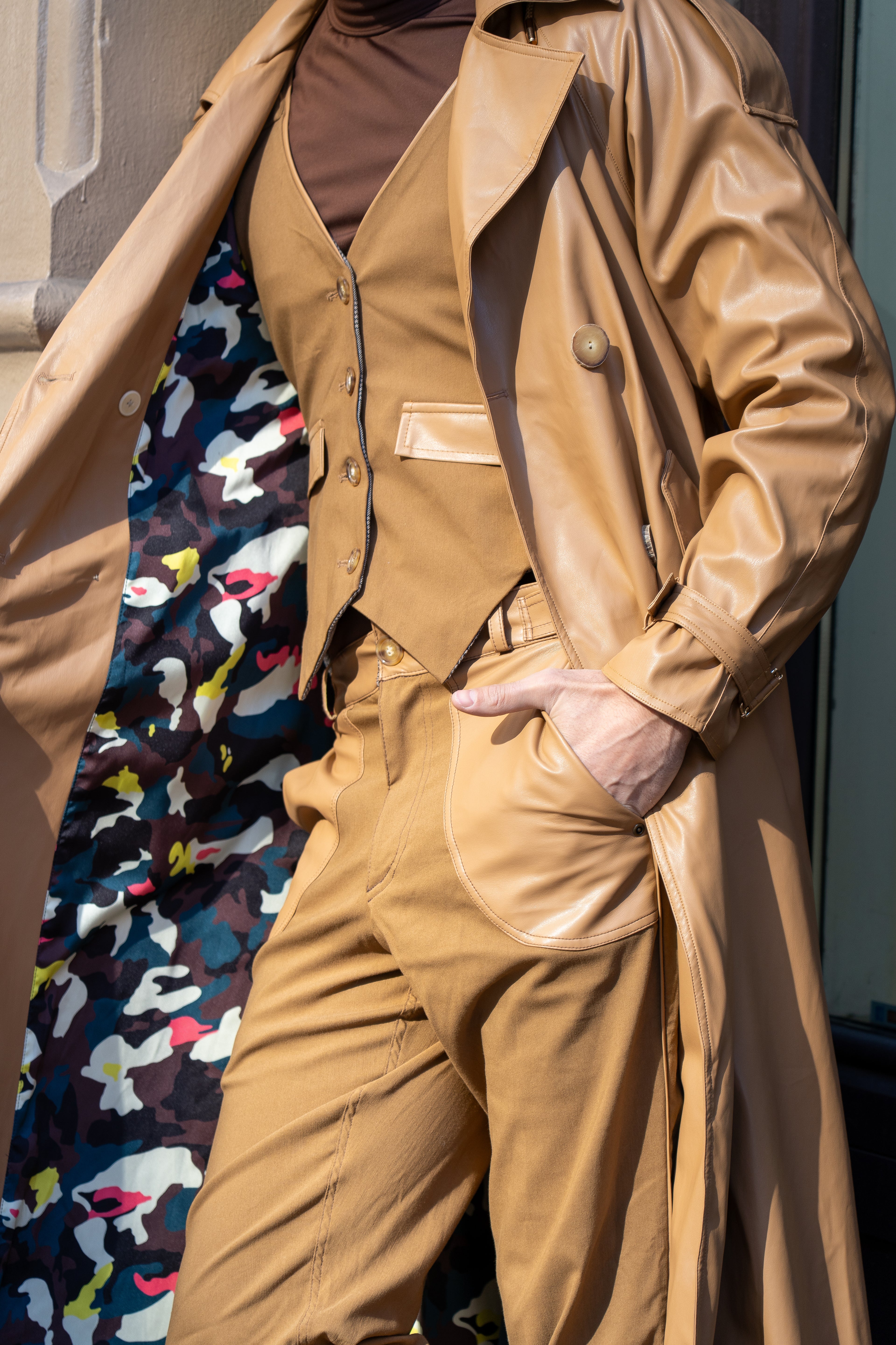 CARAMEL KAI FLARE PANTS