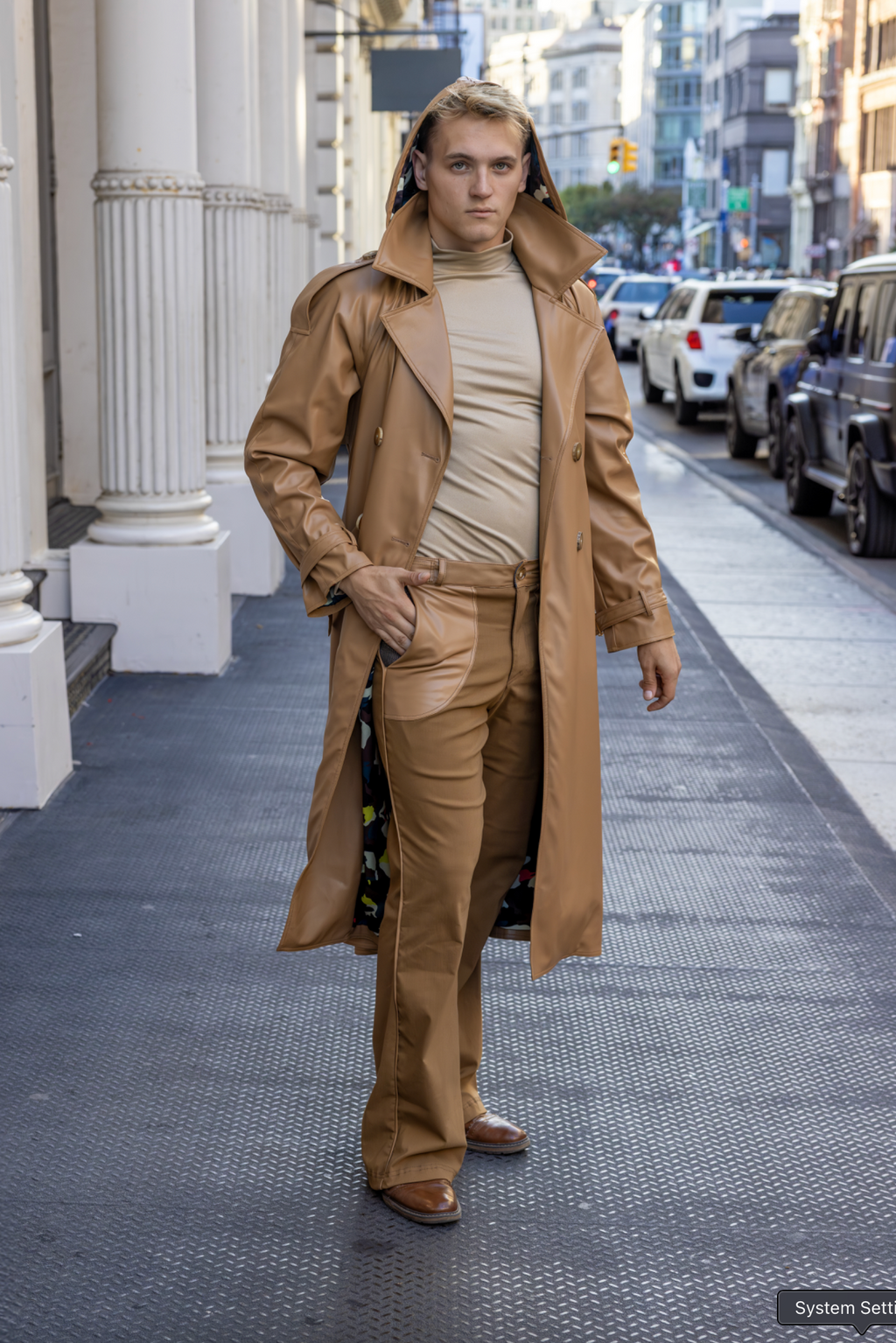 CARAMEL KAI FLARE PANTS