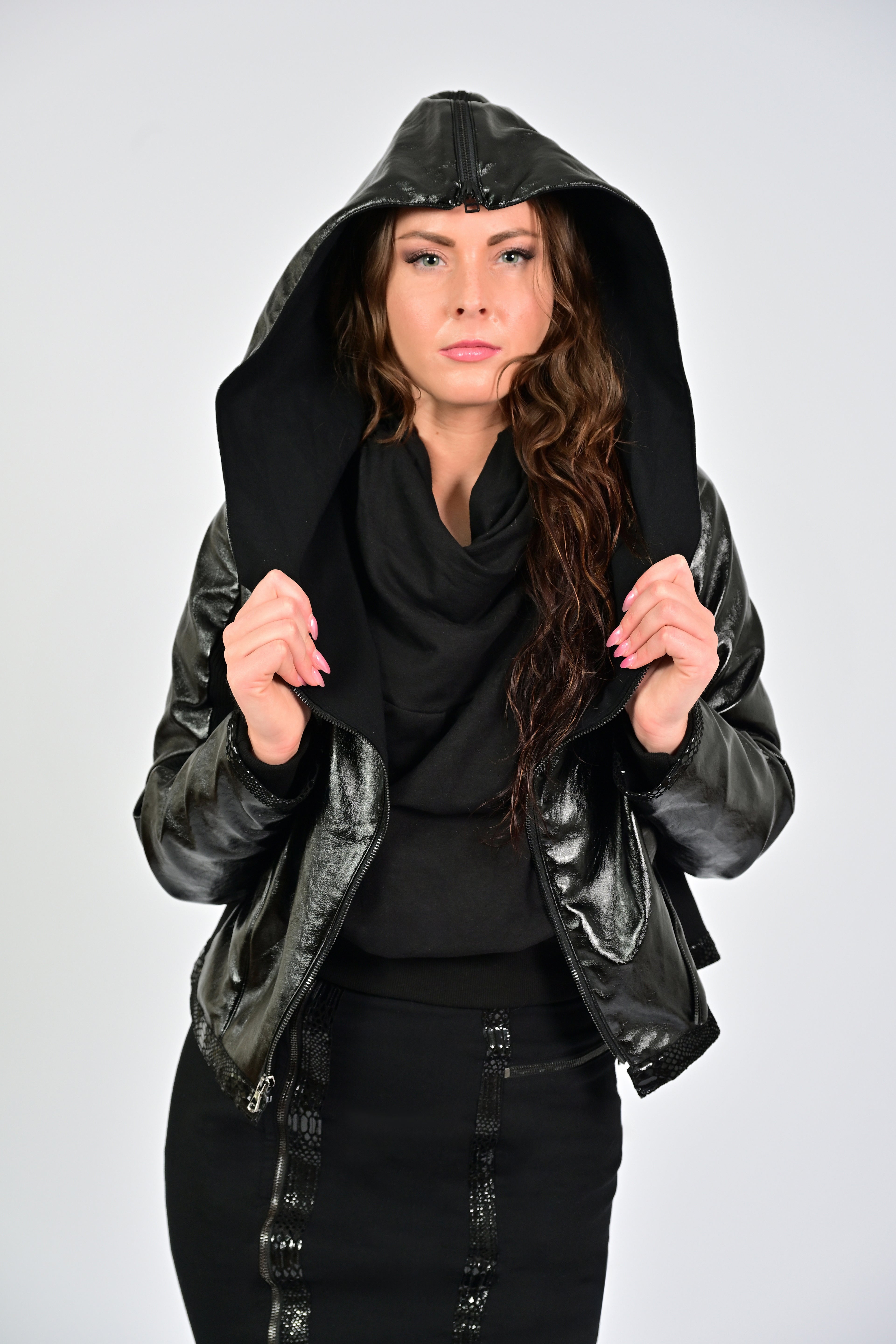 EM BIKER CROP JACKET UNISEX