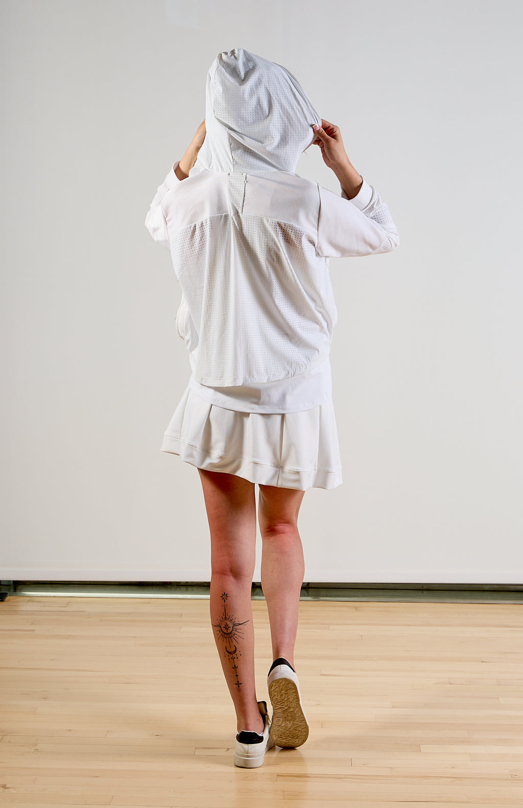 FUNARI WARM UP JACKET - IVORY